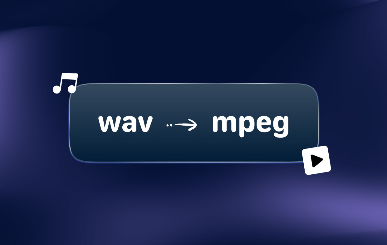 WAV を MPEG に変換