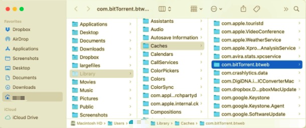 すべての関連ファイルでBitTorrentをアンインストールします