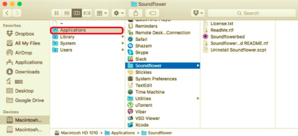 MacからSoundflowerを手動で削除する