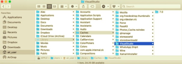 MacでVisualStudioをアンインストールします