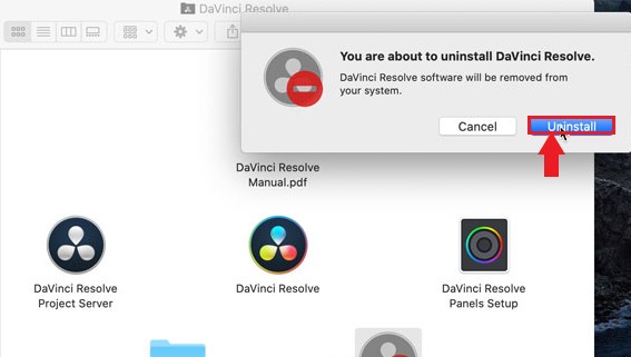 MacでDaVinciResolveを手動でアンインストールする