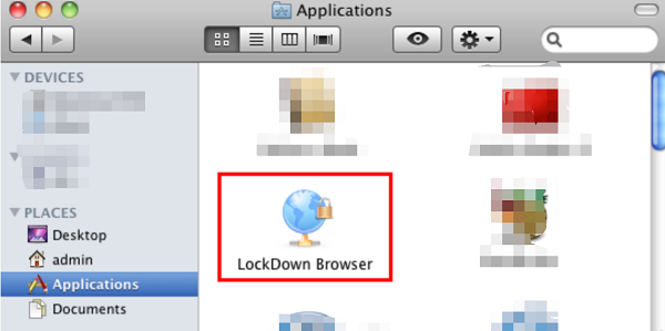 MacでLockDownBrowserを手動でアンインストールする方法