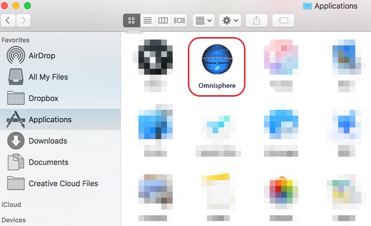 MacでOmnisphereを手動でアンインストールする方法