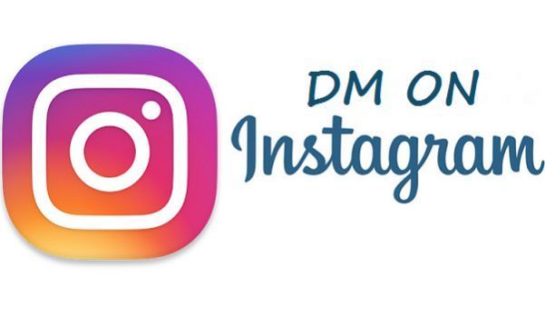 Instagramの上のDM