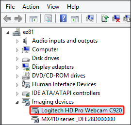 ハードウェアの問題により Logitech カメラが動作しない問題を修正