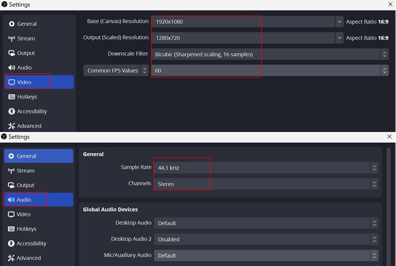 ローエンド PC での録画に最適な OBS 設定