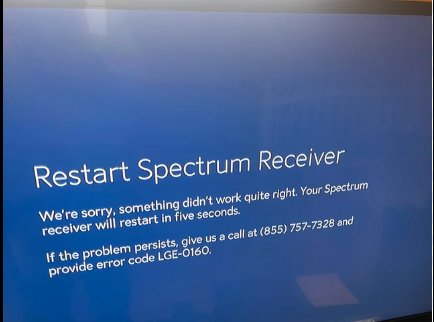 Spectrum DVRが動作しない問題を解決するには再起動してください