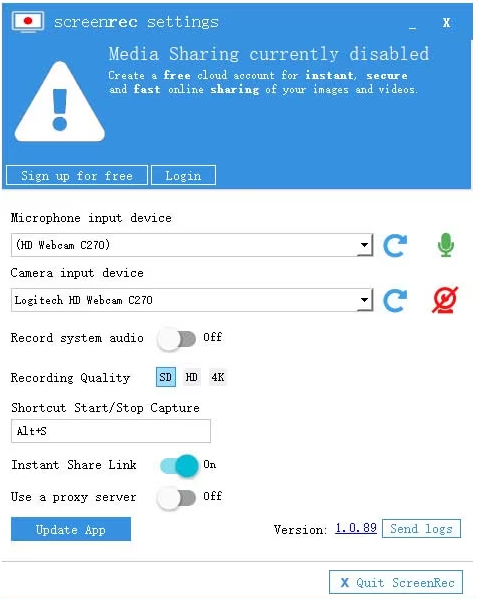 ScreenRecは安全に使用できますか