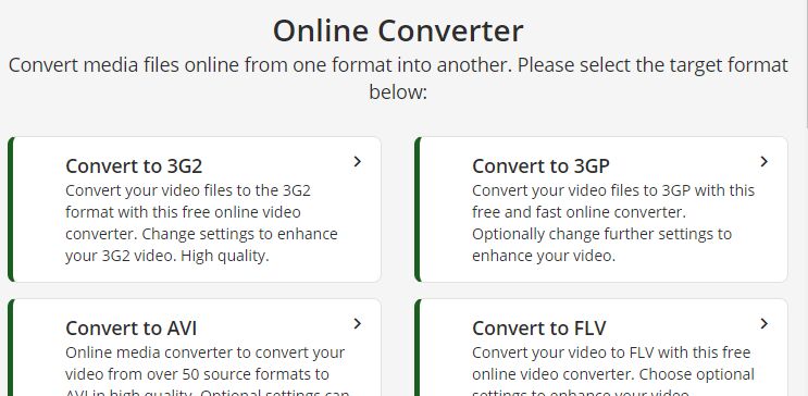 MP4 をオンラインで DivX に変換