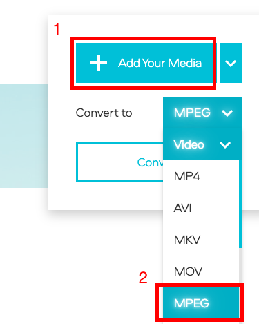 ビデオ コンバーターを使用して M4A を MPEG に変換する方法