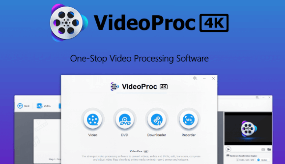 VideoProc 4Kビデオコンバーター