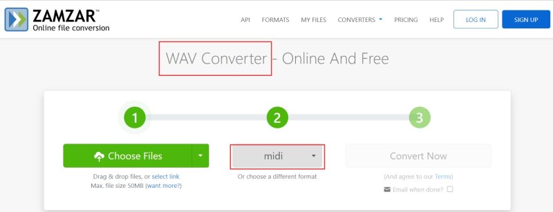 オンライン＆無料のWAVからMIDIへのコンバーター